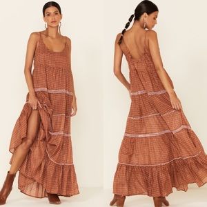 NWT Free People Midnight Dance Maxi Dress
